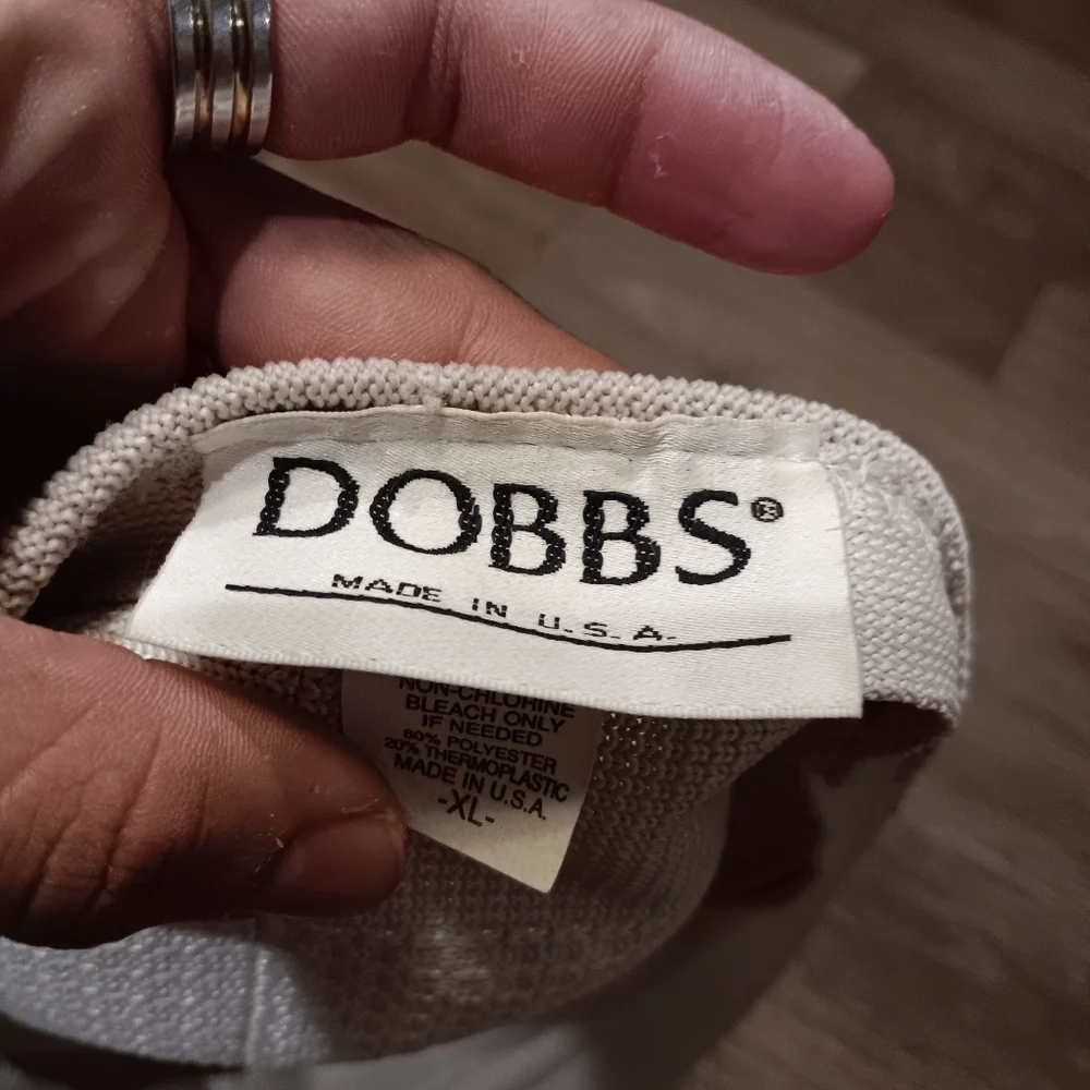 Vintage 90s Dobbs Cream Men's Hat Sz XL